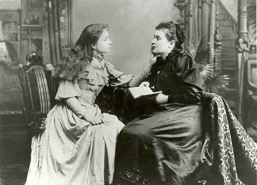 Helen Keller y Anne Sullivan