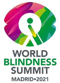 Logo de World Blindness Summit. Madrid 2021